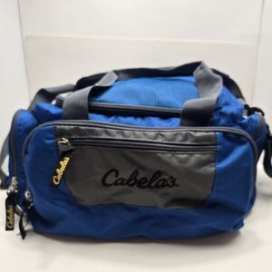 Cabela's Catch All Gear Small Bag Hunting Fishing Range Duffel Luggage Blue